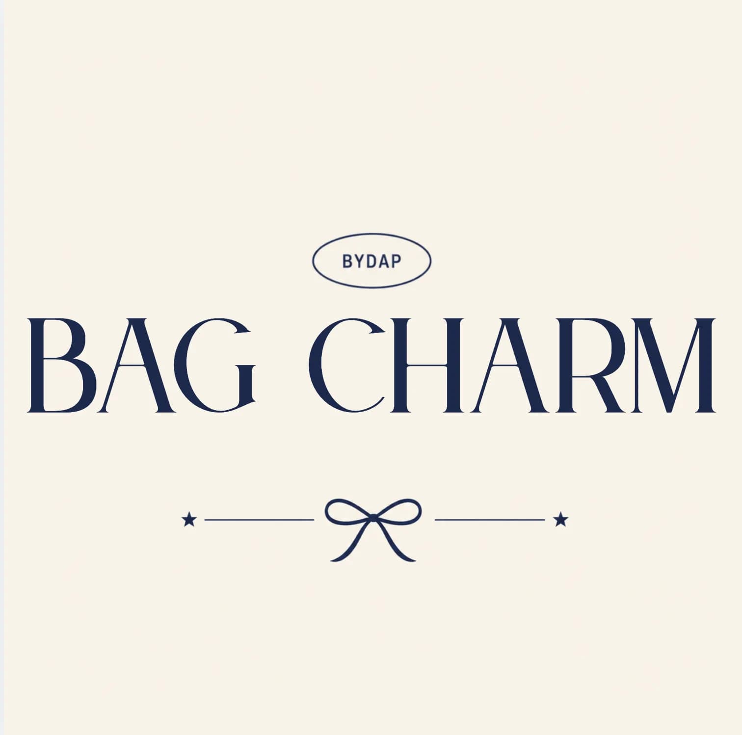 Bag charm com adicionais