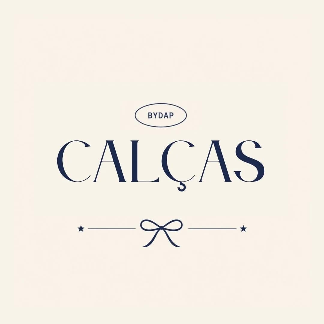 Personalização em calça