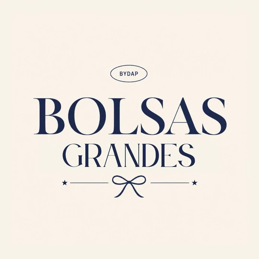 Personalização em bolsa grande